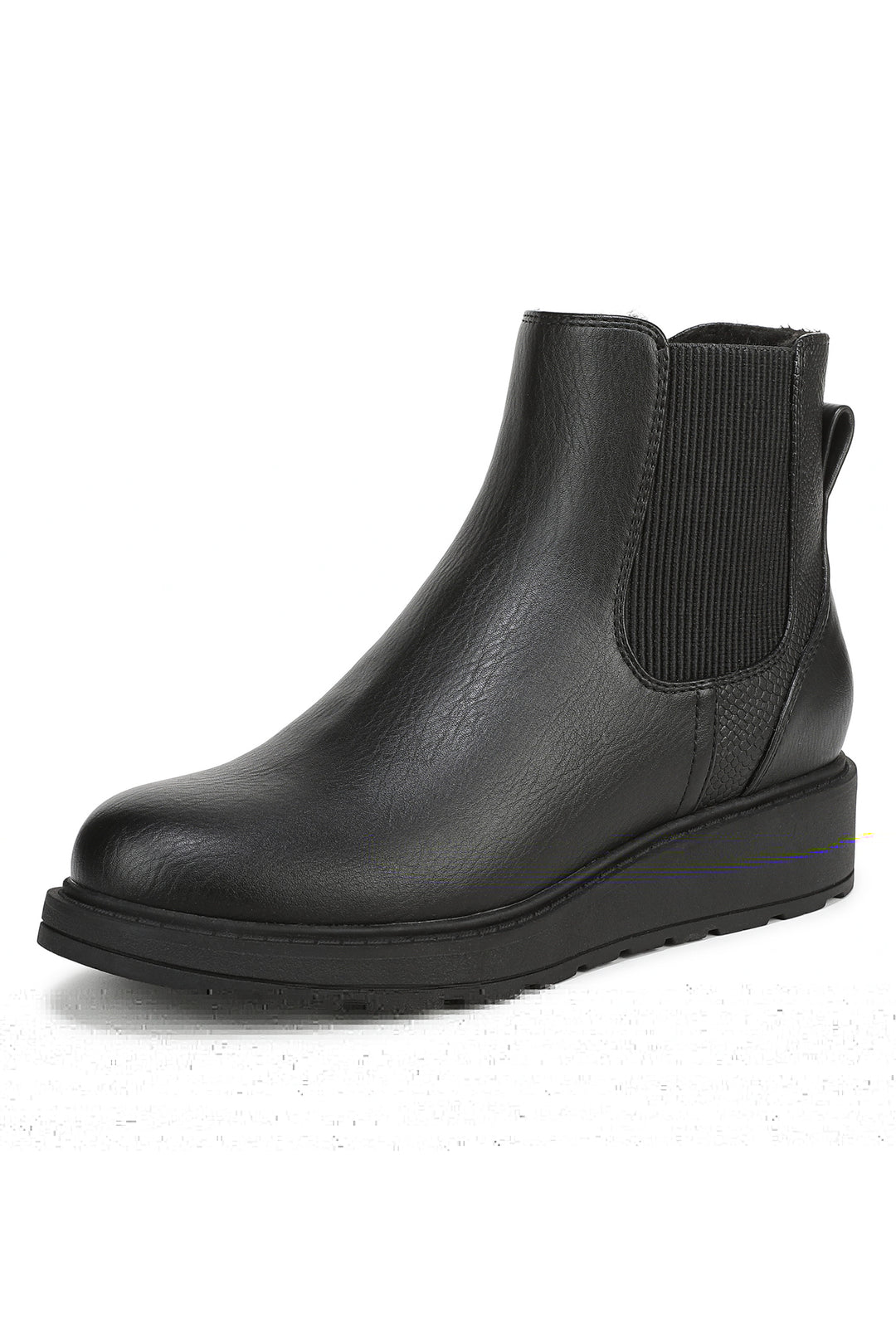Blowfish Kali Cosy J6770S 001 Black Faux Leather Ankle Boots