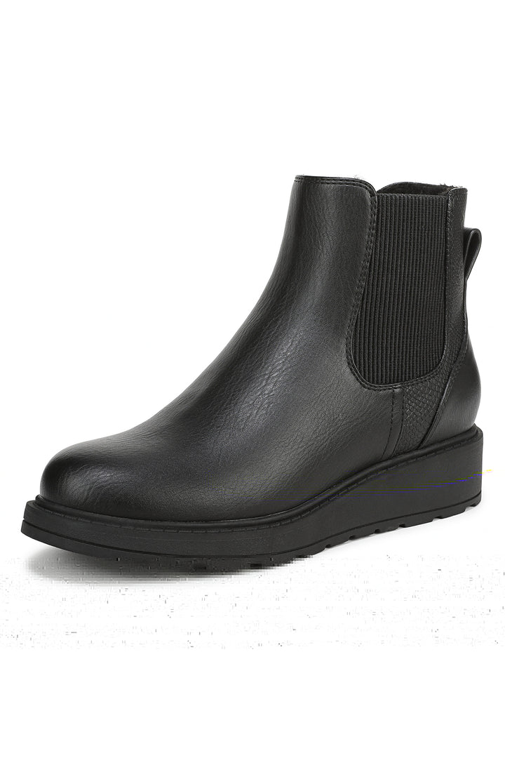 Blowfish Kali Cosy J6770S 001 Black Faux Leather Ankle Boots