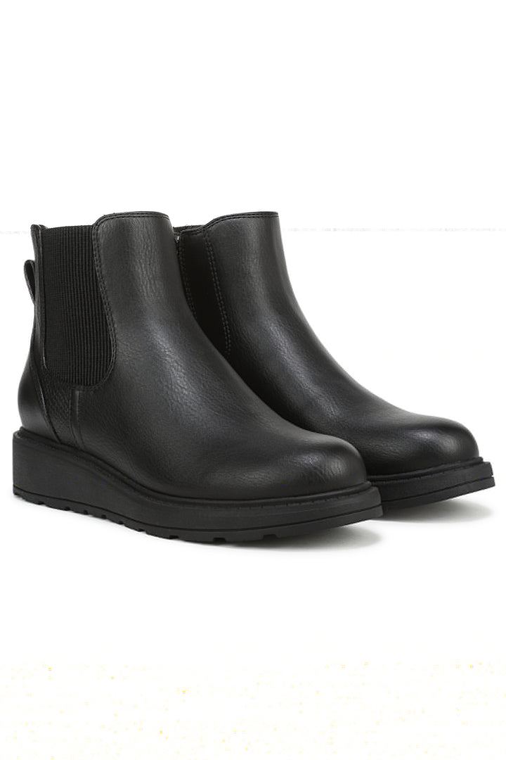 Blowfish Kali Cosy J6770S 001 Black Faux Leather Ankle Boots