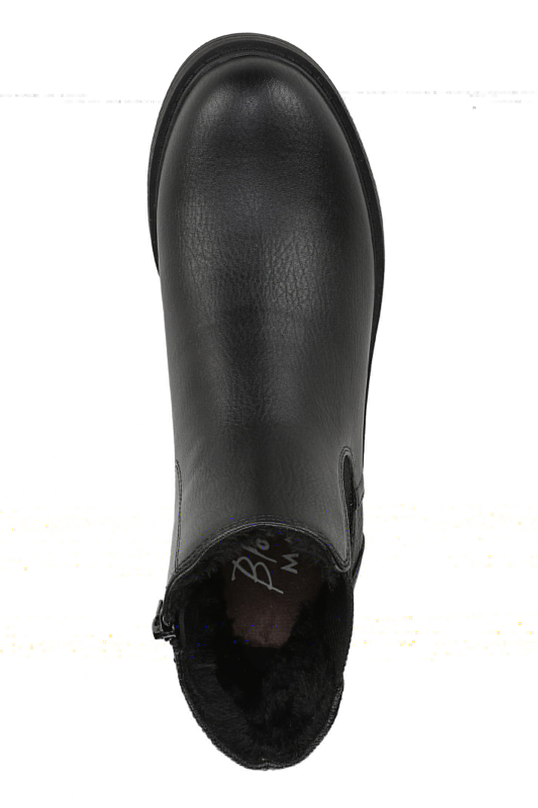 Blowfish Kali Cosy J6770S 001 Black Faux Leather Ankle Boots