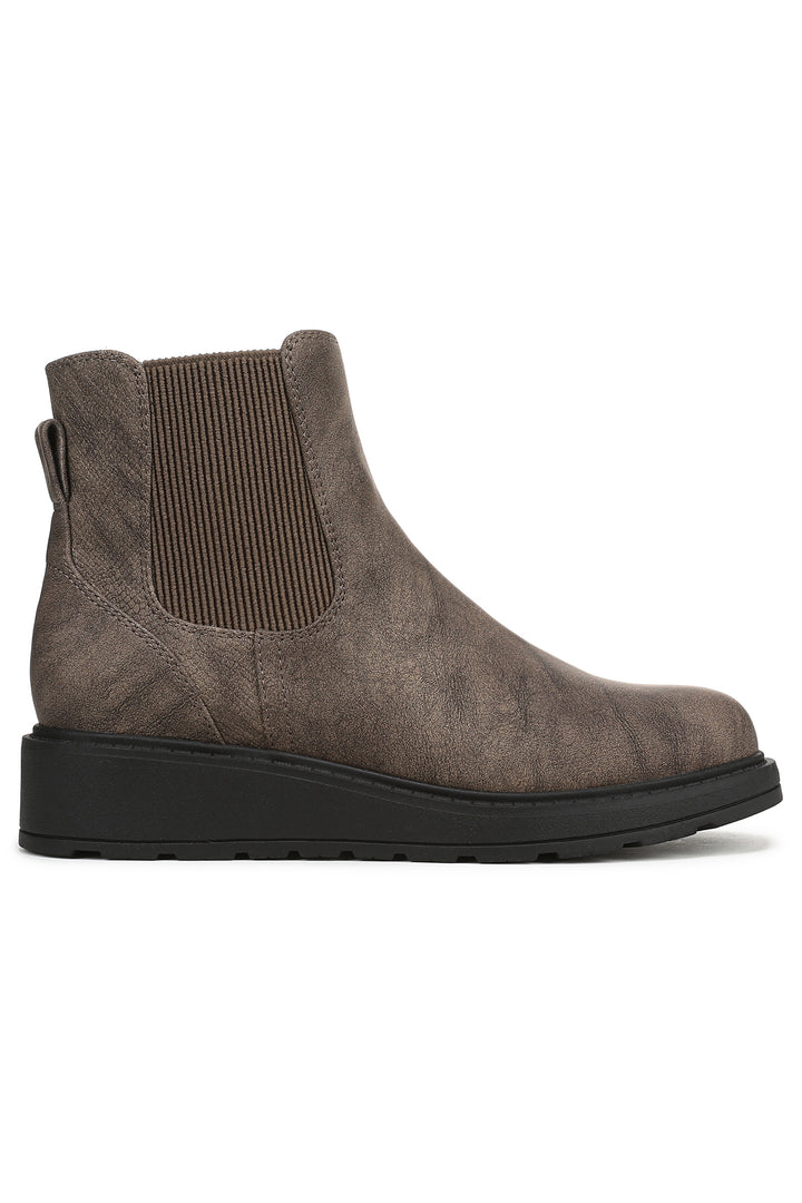 Blowfish Kali Cosy J6770S 200 Dark Brown Faux Leather Ankle Boots