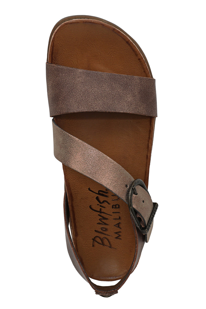 Blowfish Lance J3441S2200 Walnut Brown Penny Vegan Sandal