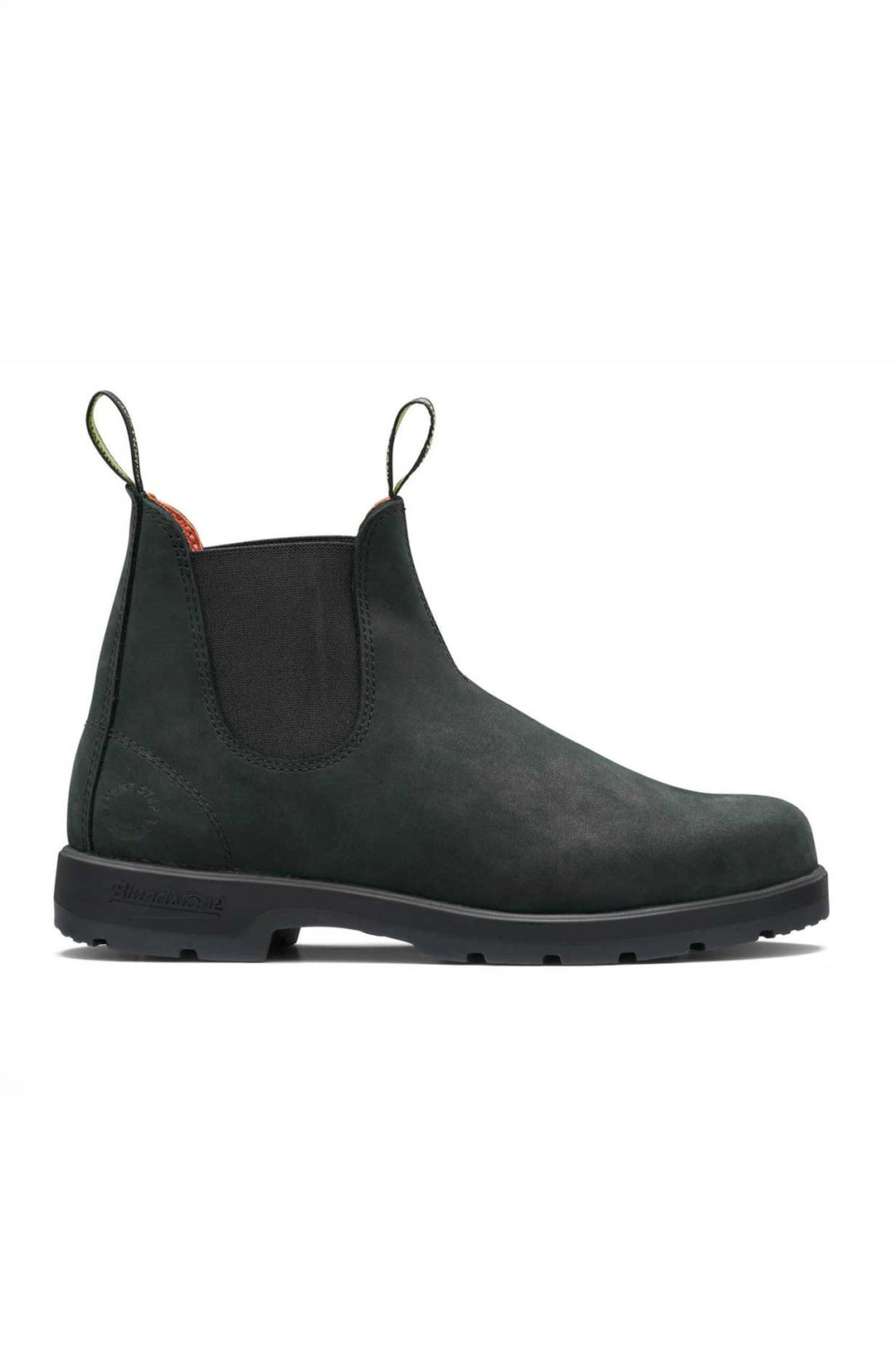 Blundstone Black Net Zero Leather Boot 2646, side packshot