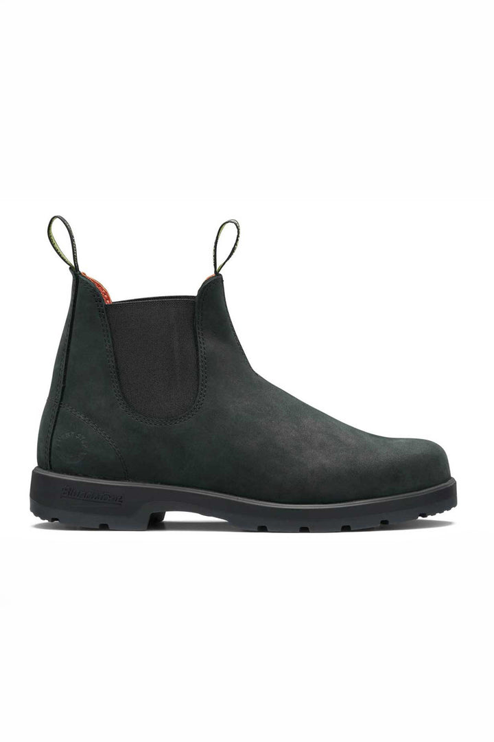 Blundstone Black Net Zero Leather Boot 2646, side packshot