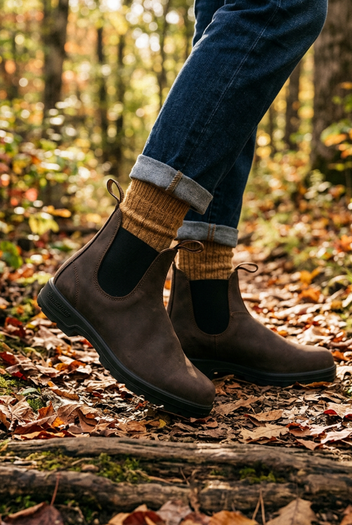 Blundstone Brown Nubuck Classic Chelsea Boot 2345