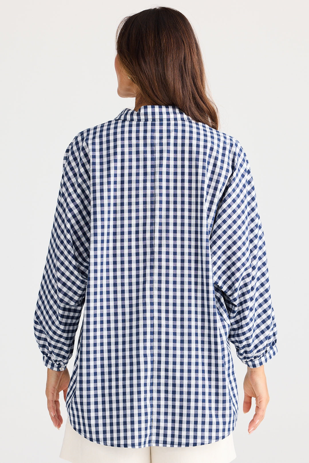 Brave+True BT25375-2 Monty Navy Gingham Shirt