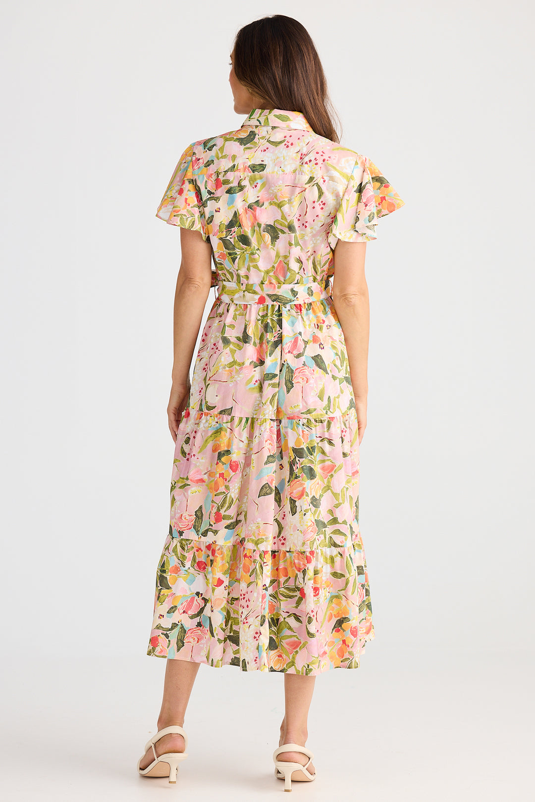 Brave+True BT25409-1 Alice Zoes Garden Short Sleeve Dress