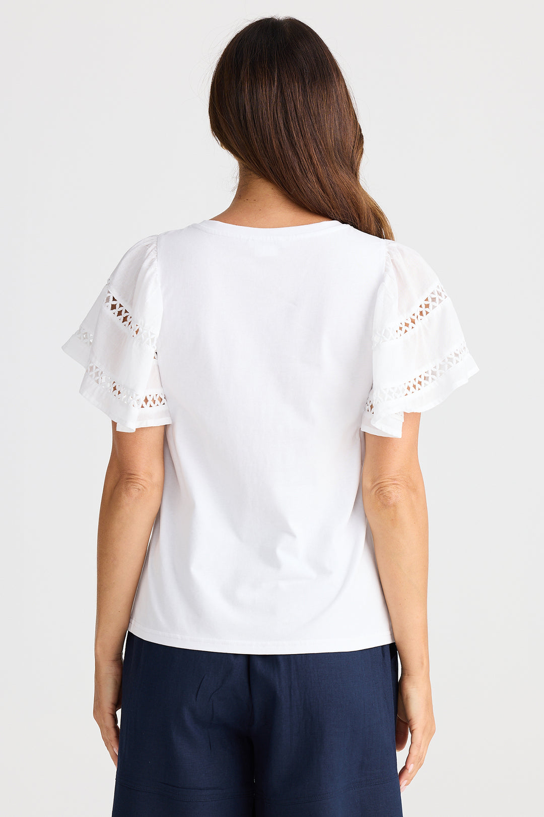 Brave+True BT25443-1 Chloe White T-Shirt