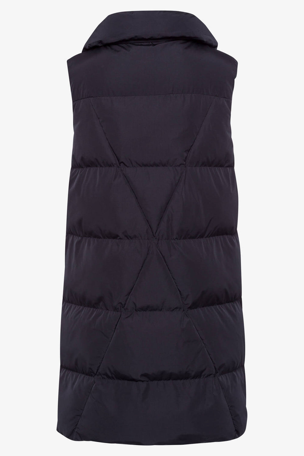 Brax 93-6308 95982640 22 Denver Marine Blue Longline Padded Gilet - Shirley Allum Boutique