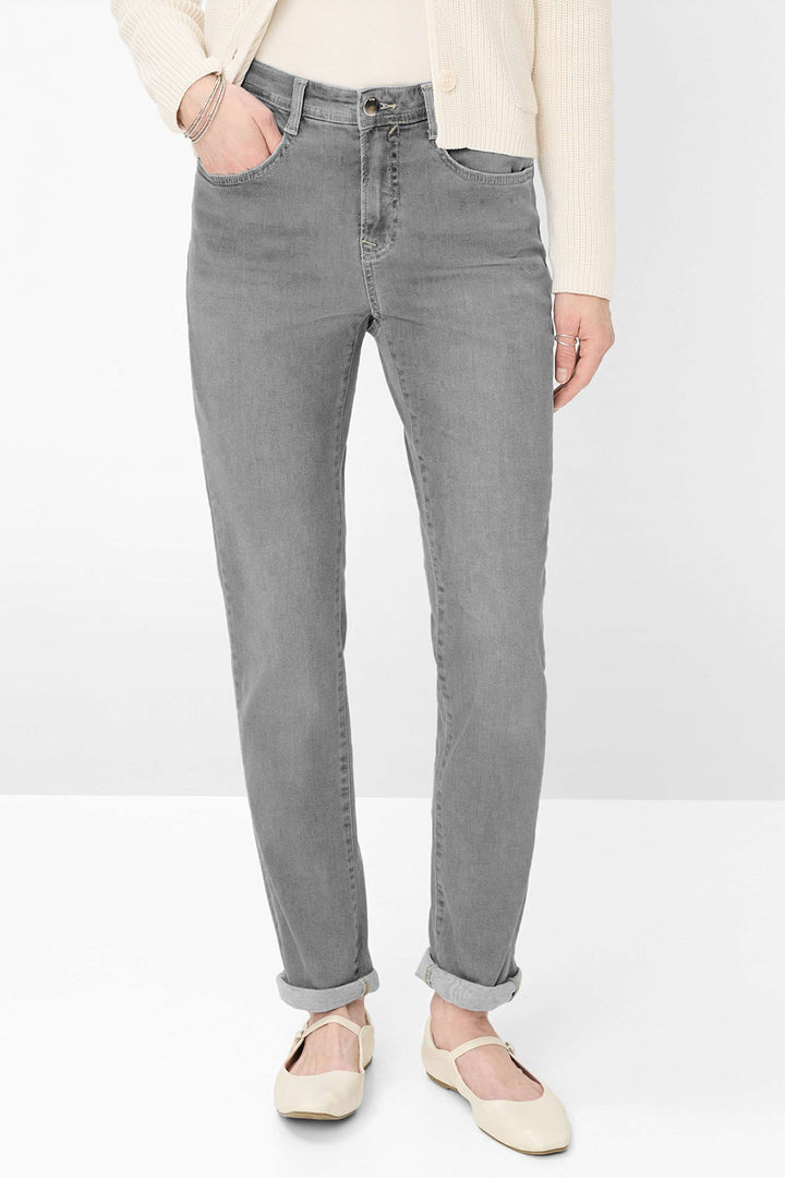Brax Carola 09-7002 09928720 08 Used Light Grey Jeans