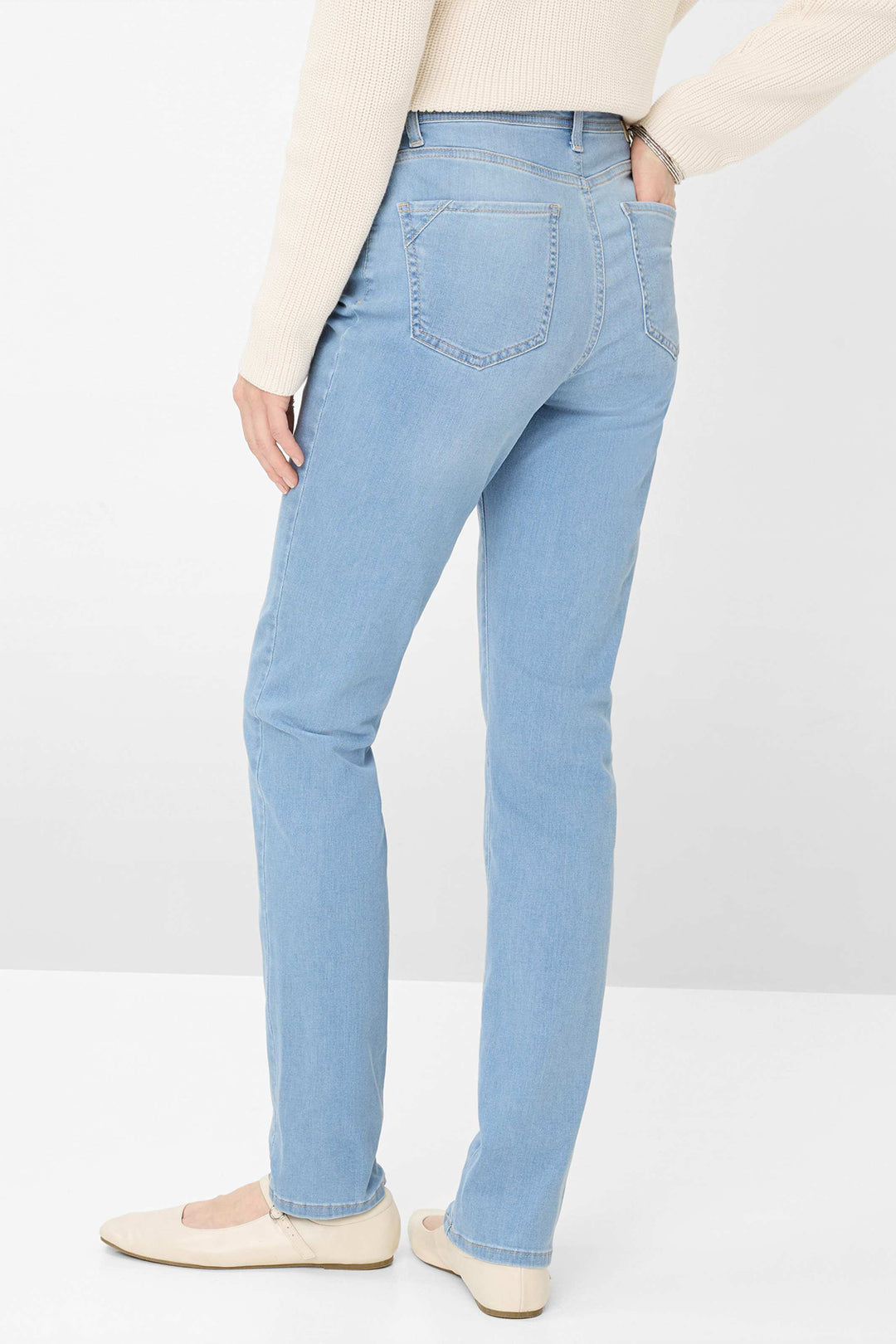 Brax Carola 09-7002 09928720 19 Denim Light Blue Feminine Fit Jeans