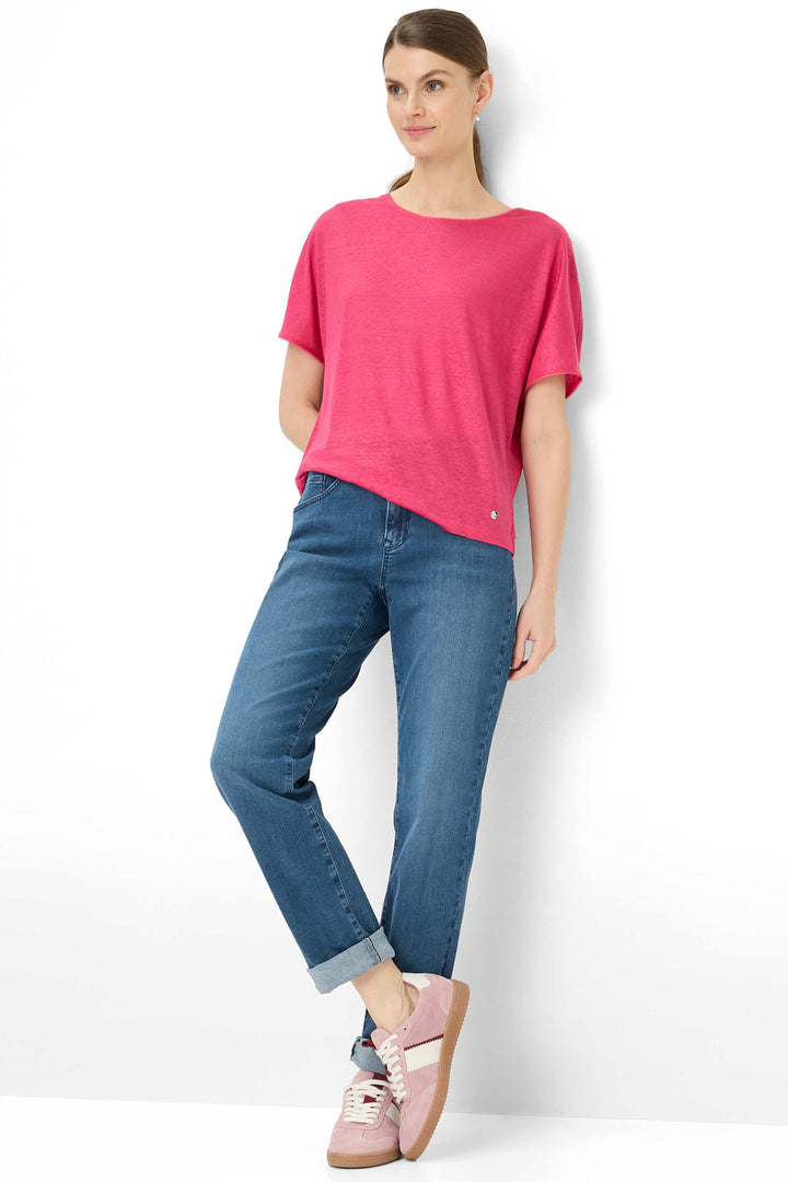 Brax Carola 09-7002 09928720 26 Used Stone Blue Feminine Fit Jeans