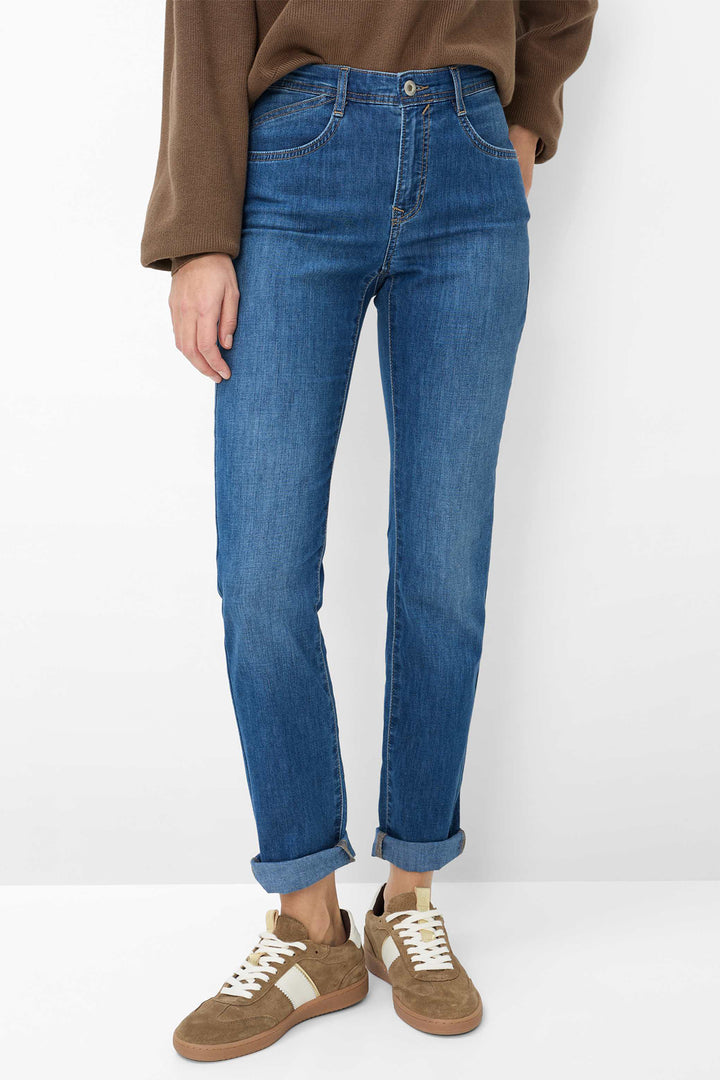 Brax Carola 09-7302 26 09912420 Denim Blue Light Wash Jeans