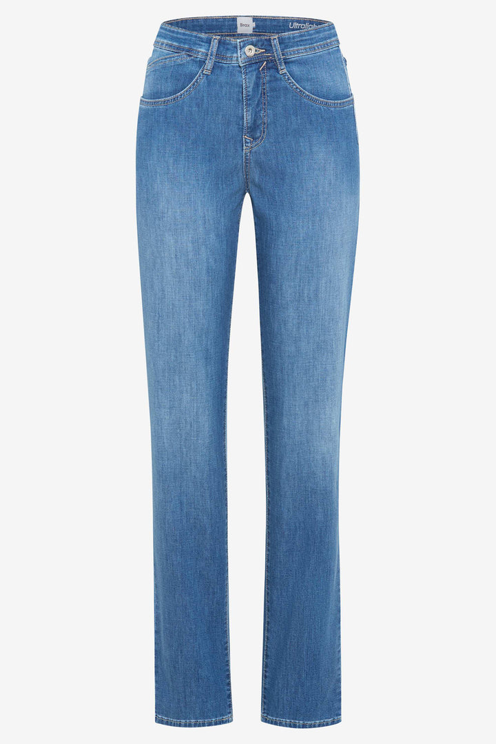 Brax Carola 09-7302 26 09912420 Denim Blue Light Wash Jeans