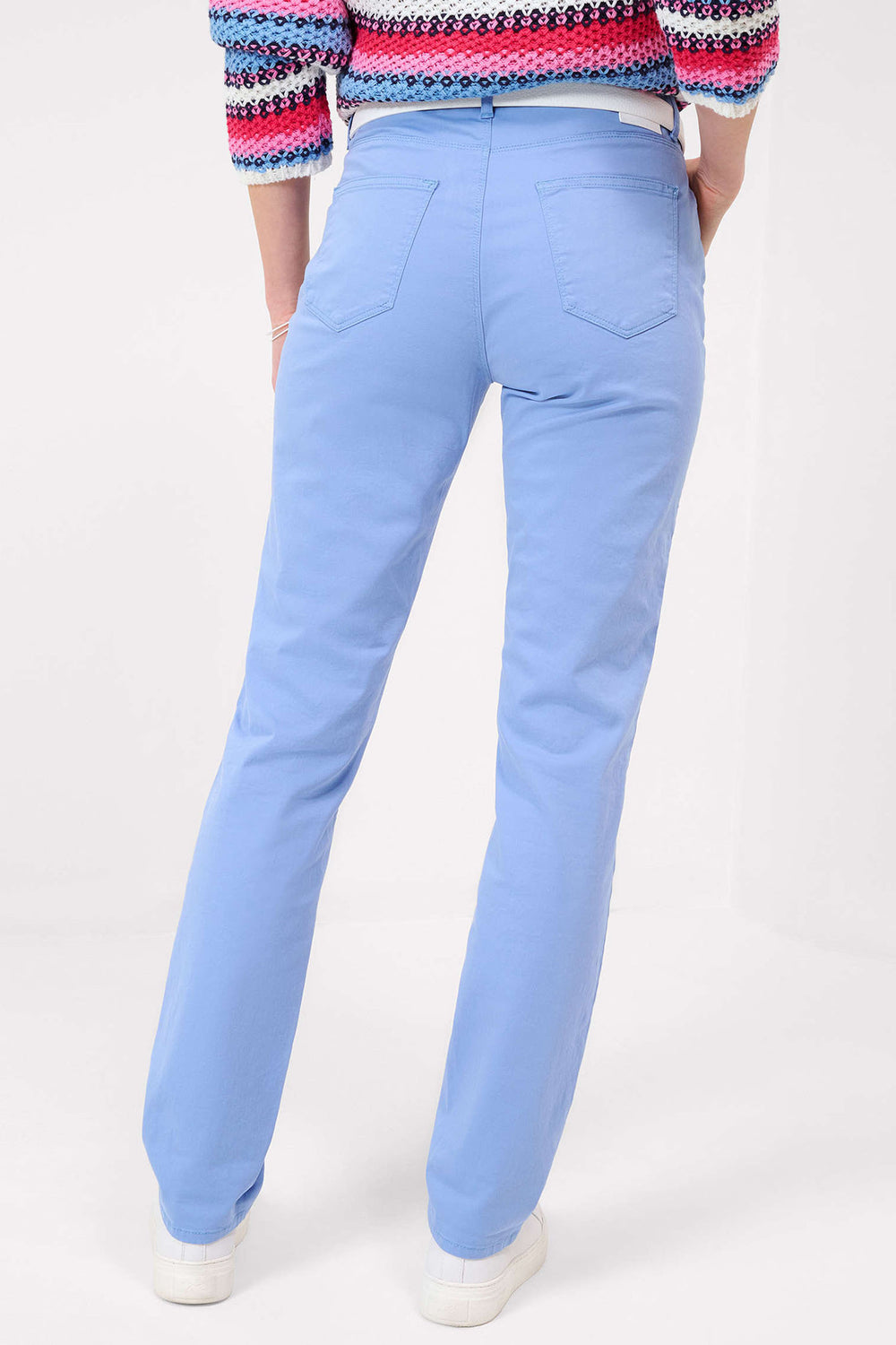 Brax Carola 71-1458 09859520 28 Santorin Blue Five Pocket Jeans - Shirley Allum Boutique