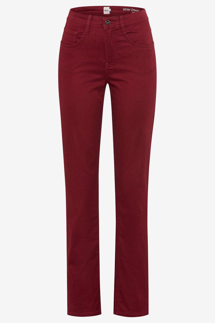 Brax Carola 71-1707 40 9911320 Mulberry Red Winter Dream Jeans