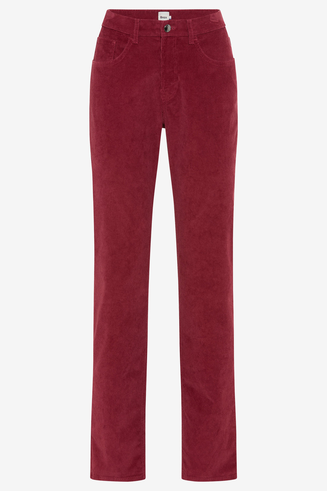 Brax Carola 77-1838 40 9175120 Mulberry Red Cosy Corduroy Trousers