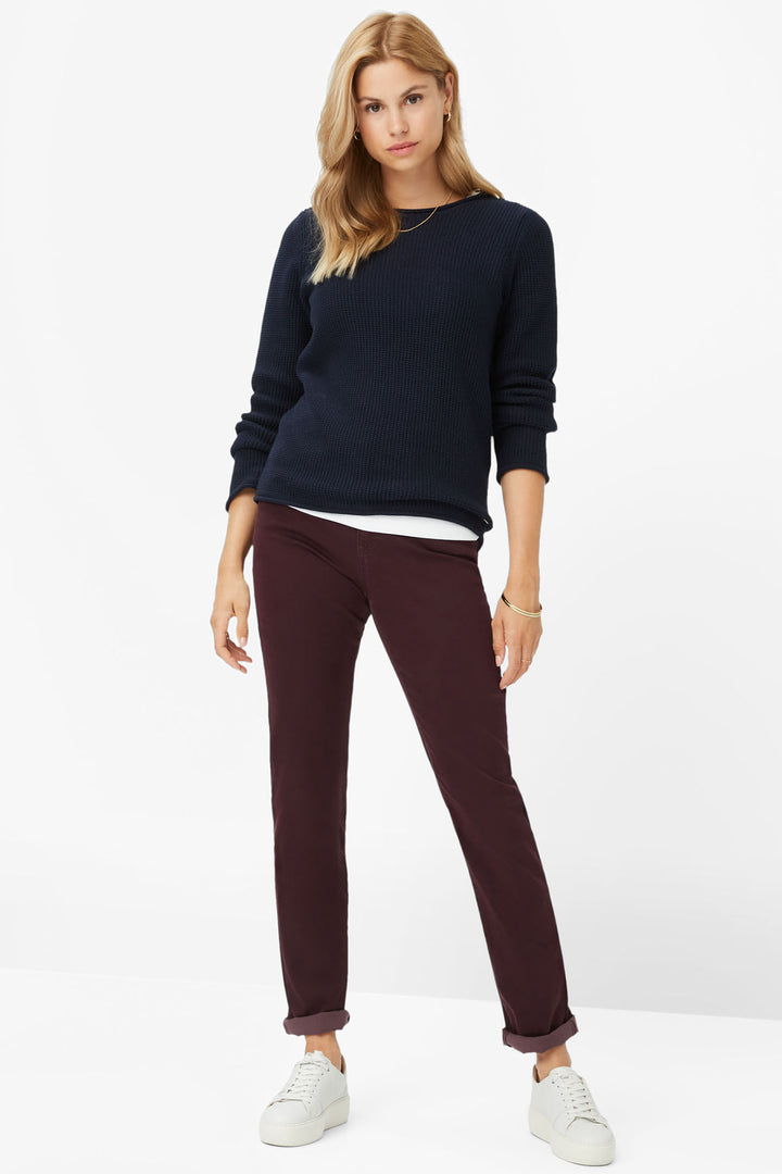 Brax Carola Jeans Berry Red Five Pocket Feminine Fit 71-1707 9928720 83 - Shirley Allum Boutique