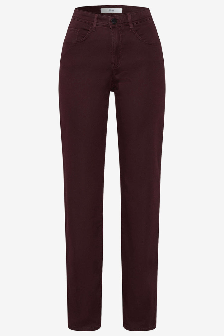 Brax Carola Jeans Berry Red Five Pocket Feminine Fit 71-1707 9928720 83 - Shirley Allum Boutique