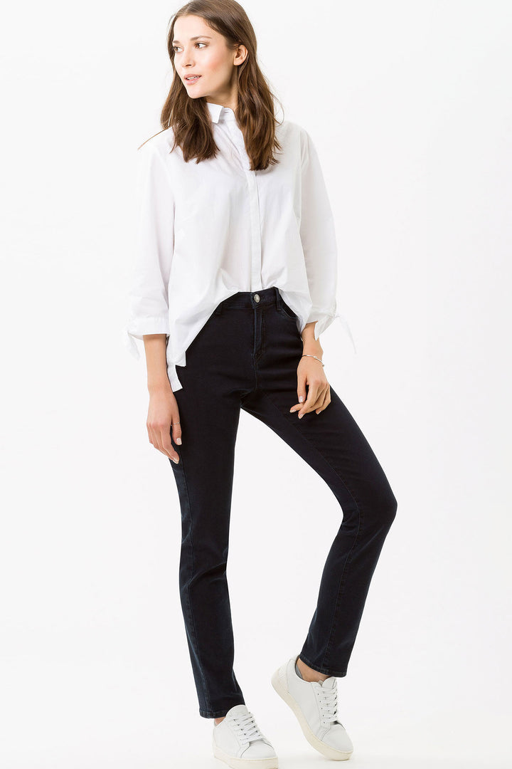 Brax Carola Jeans Clean Perma Black 70-4000 9918520 01 - Shirley Allum Boutique