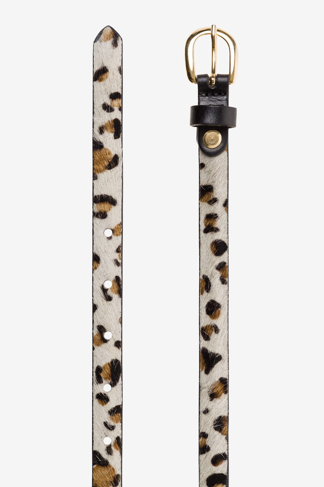 Brax Dob Gurtel 53-0898 91000990 97 Ivory Animal Print Leather Belt - Shirley Allum Boutique