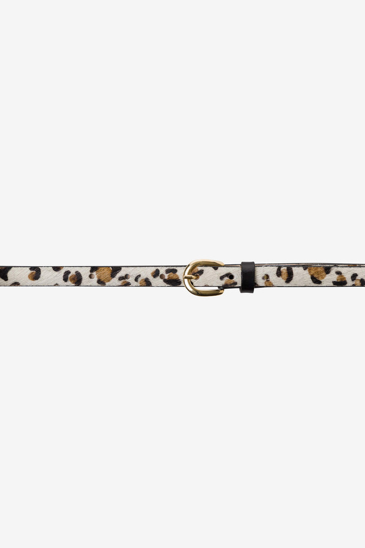 Brax Dob Gurtel 53-0898 91000990 97 Ivory Animal Print Leather Belt - Shirley Allum Boutique