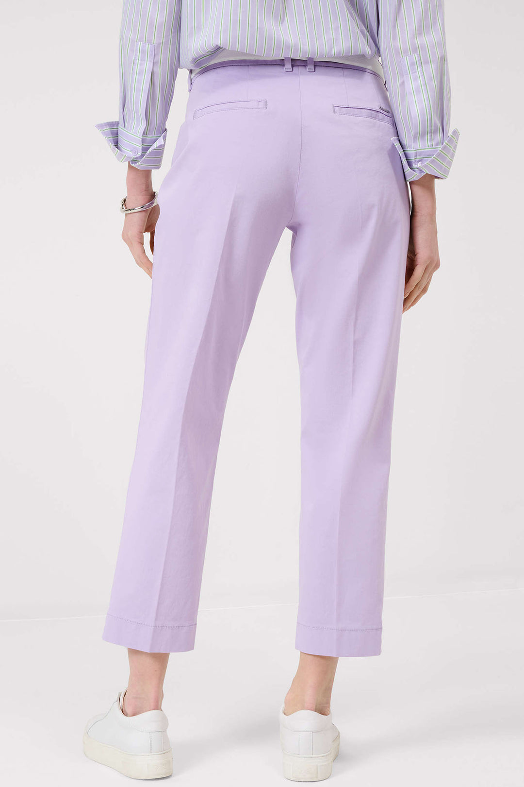 Brax Mara S 741458 09836020 83 Pale Lilac Trousers - Shirley Allum Boutique