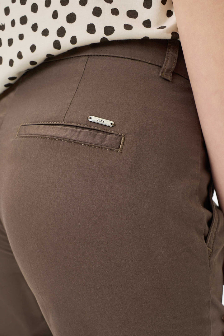 Brax Maron S 71-3208 52 09822420 Brown 7/8 Chino Trousers