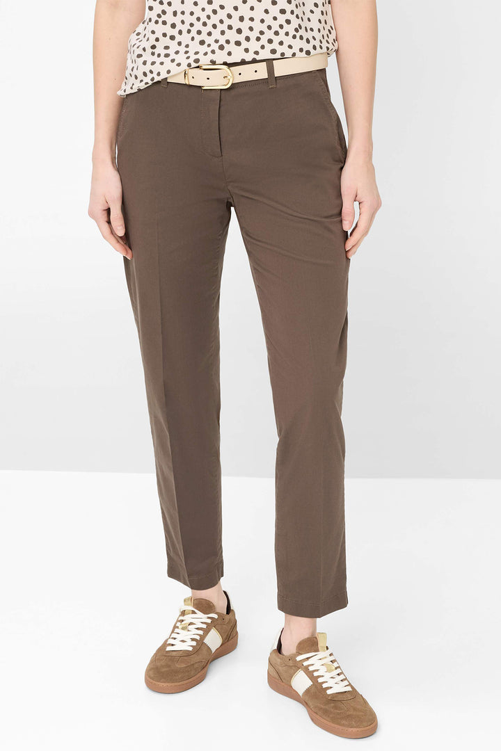 Brax Maron S 71-3208 52 09822420 Brown 7/8 Chino Trousers