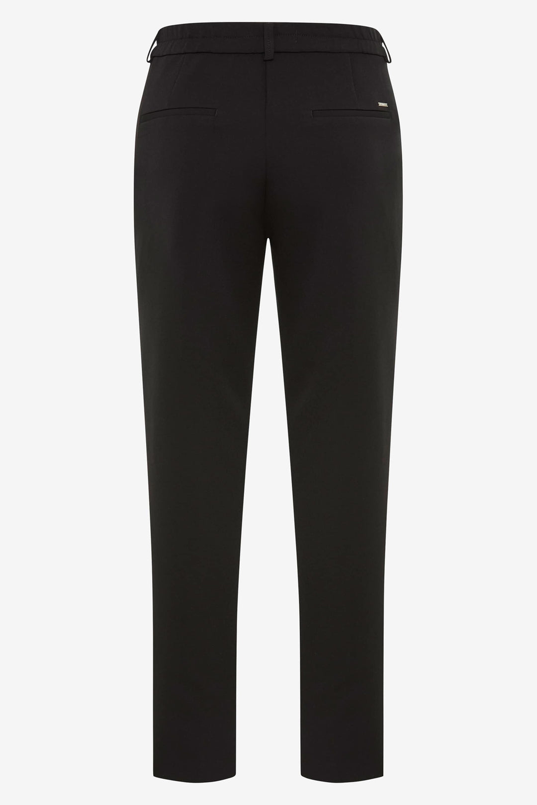 Brax Maron S black tailored trousers, back view