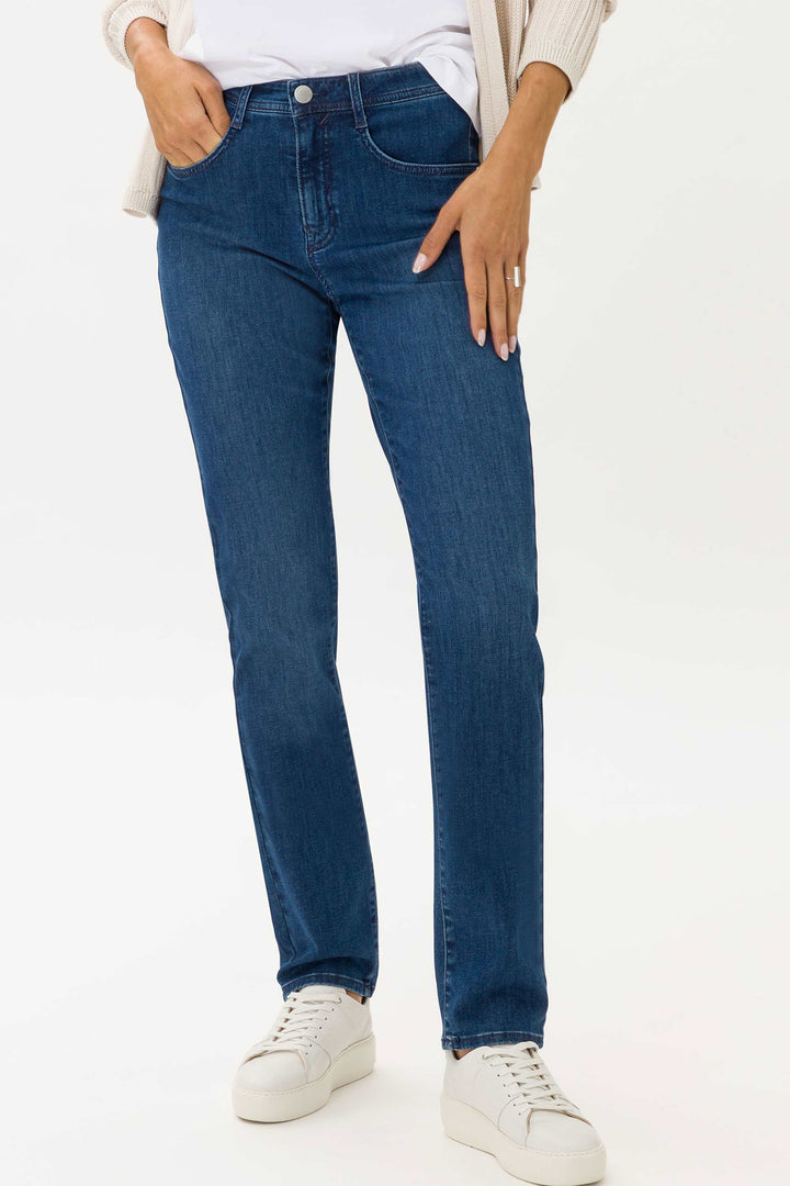 Brax Mary  70-7000 25 09928820 Used Regular Blue Jeans