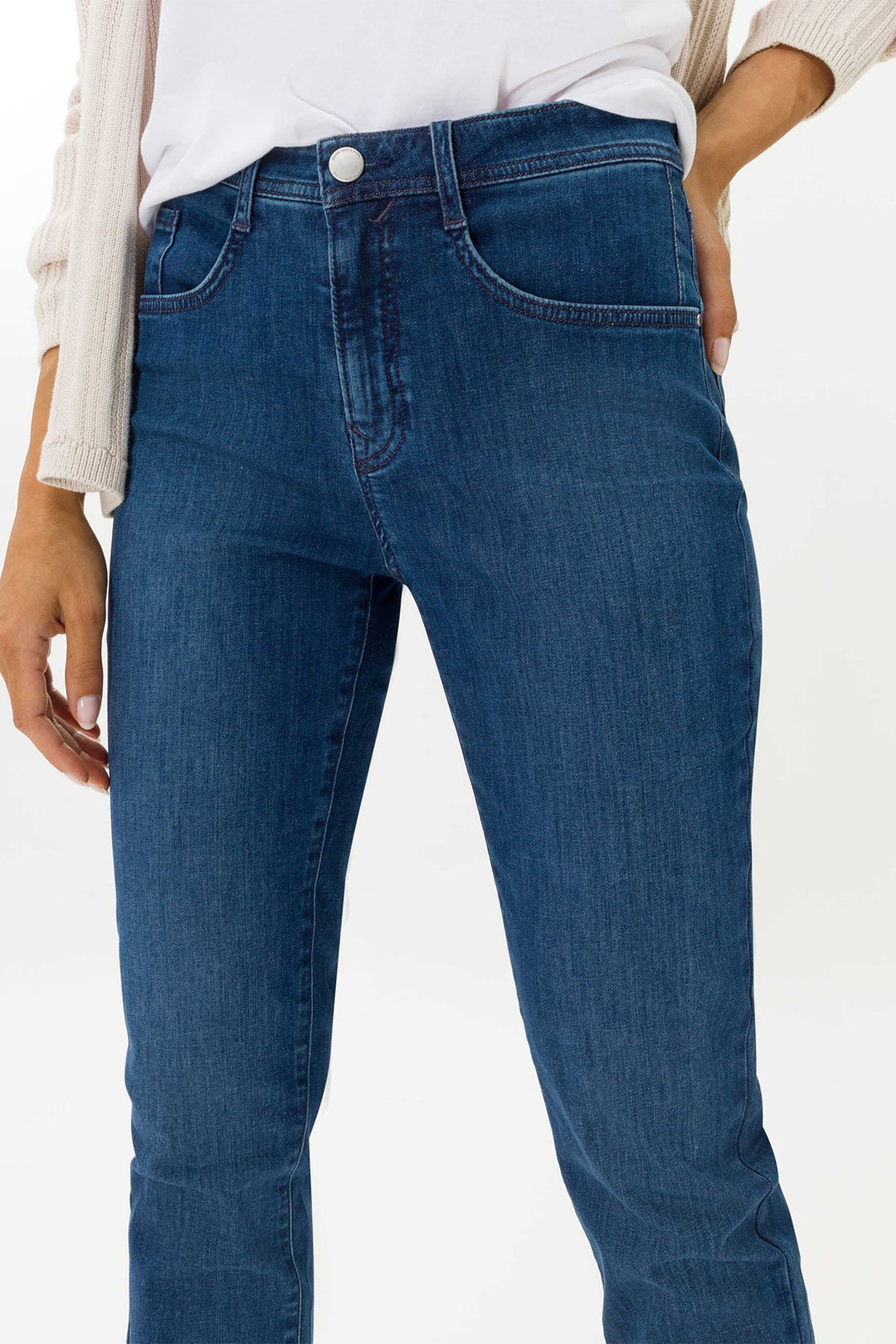 Brax Mary  70-7000 25 09928820 Used Regular Blue Jeans
