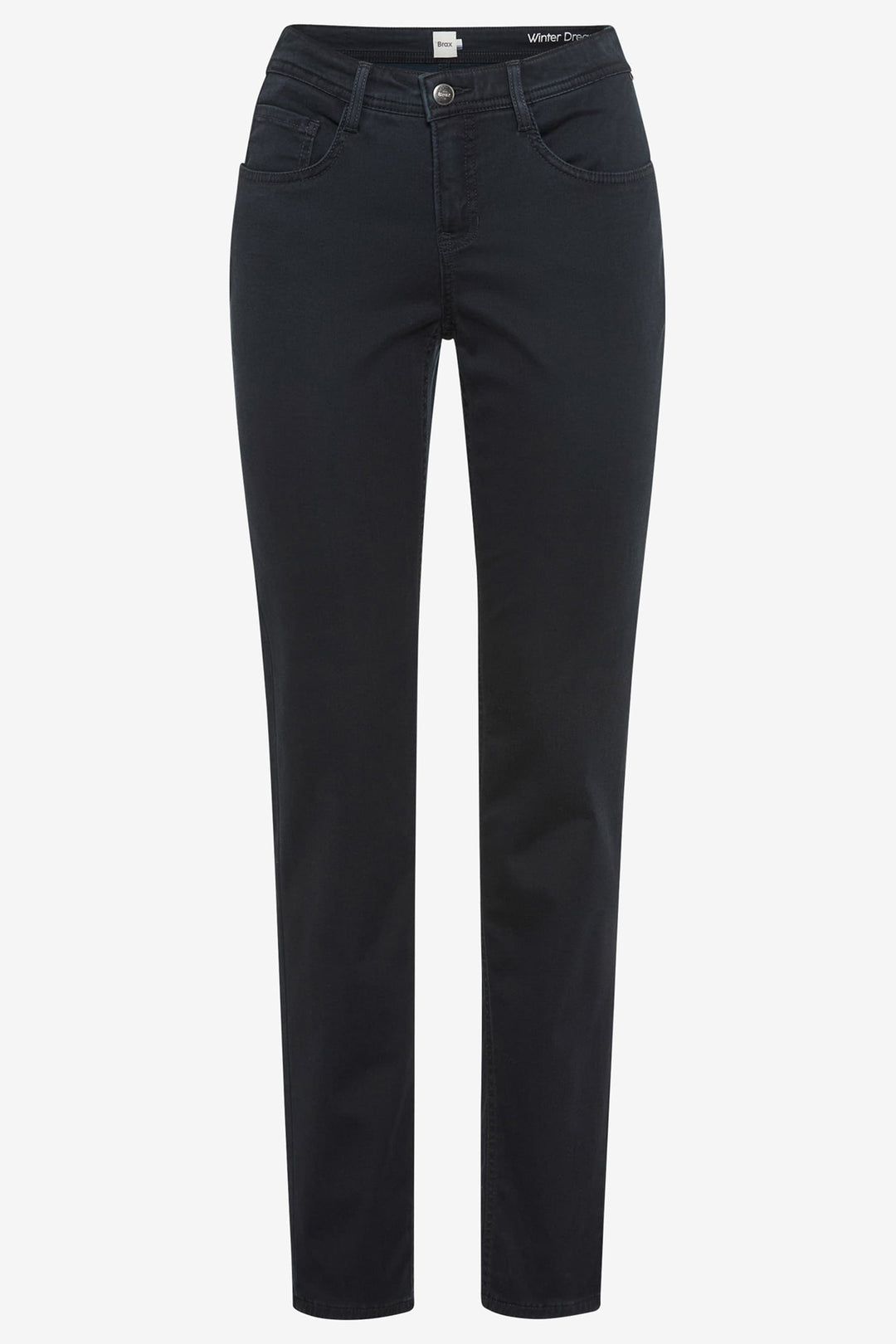 Black jeans on a white background