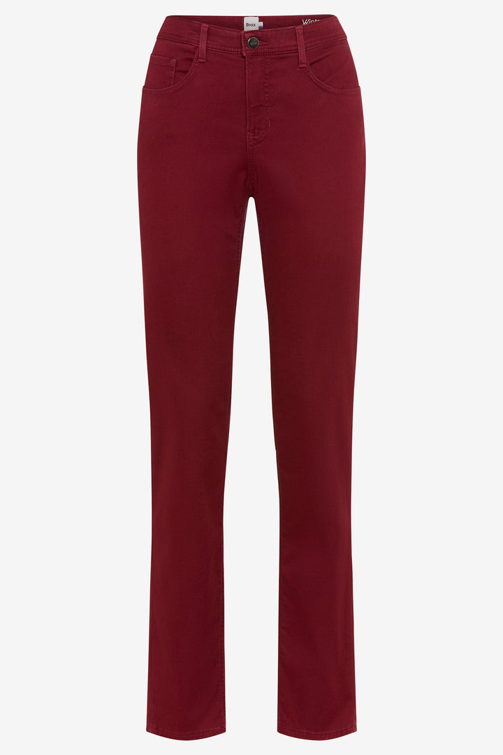 Brax Mary 71-1707 40 9911220 Mulberry Red Winter Dream Jeans
