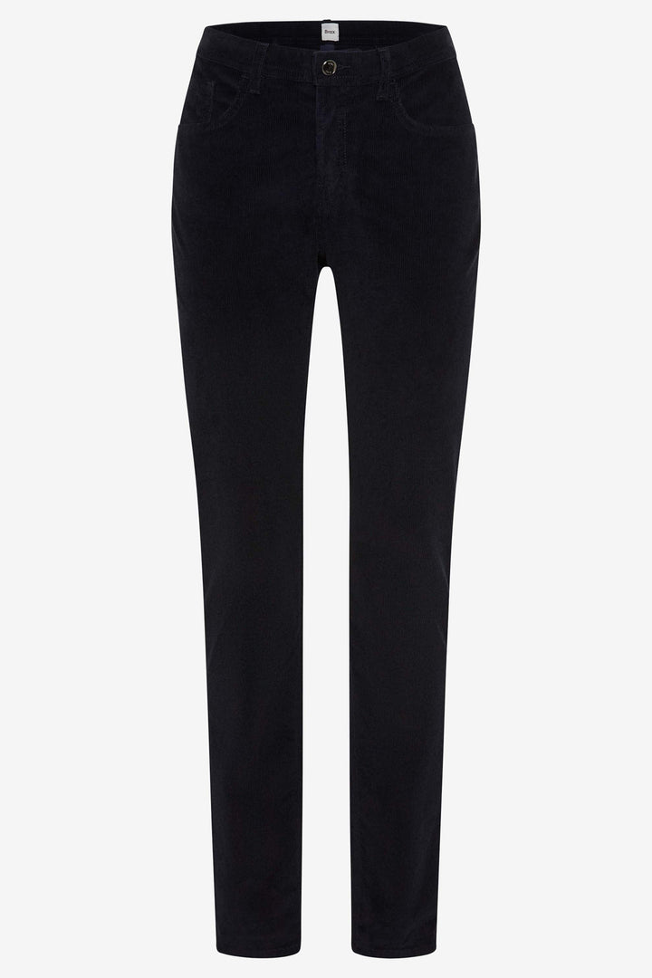 Brax Mary 77-1838 22 9175220 Navy Cosy Corduroy Trousers