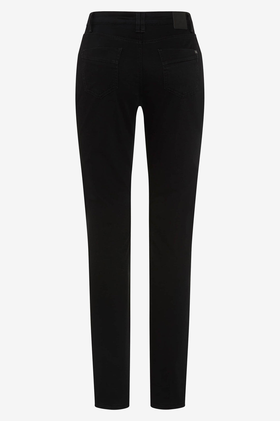 Brax Mary black skinny jeans, detail view