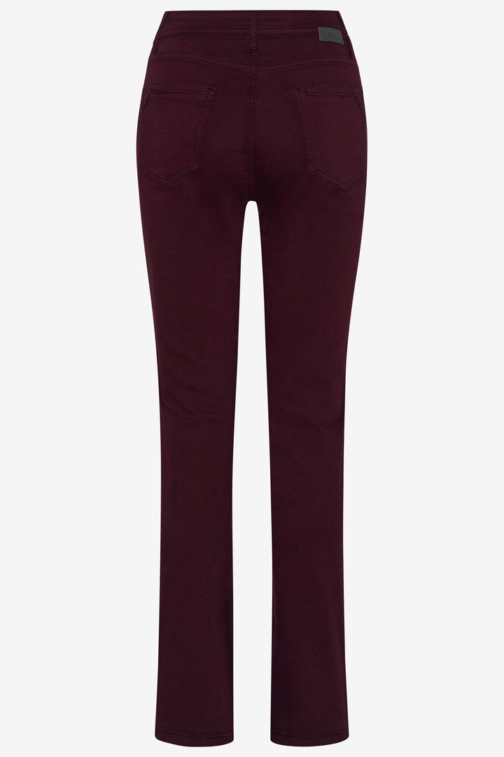 Brax Mary Jeans Berry Purple Five Pocket Regular Fit 75-7058 09928820 83 - Shirley Allum Boutique