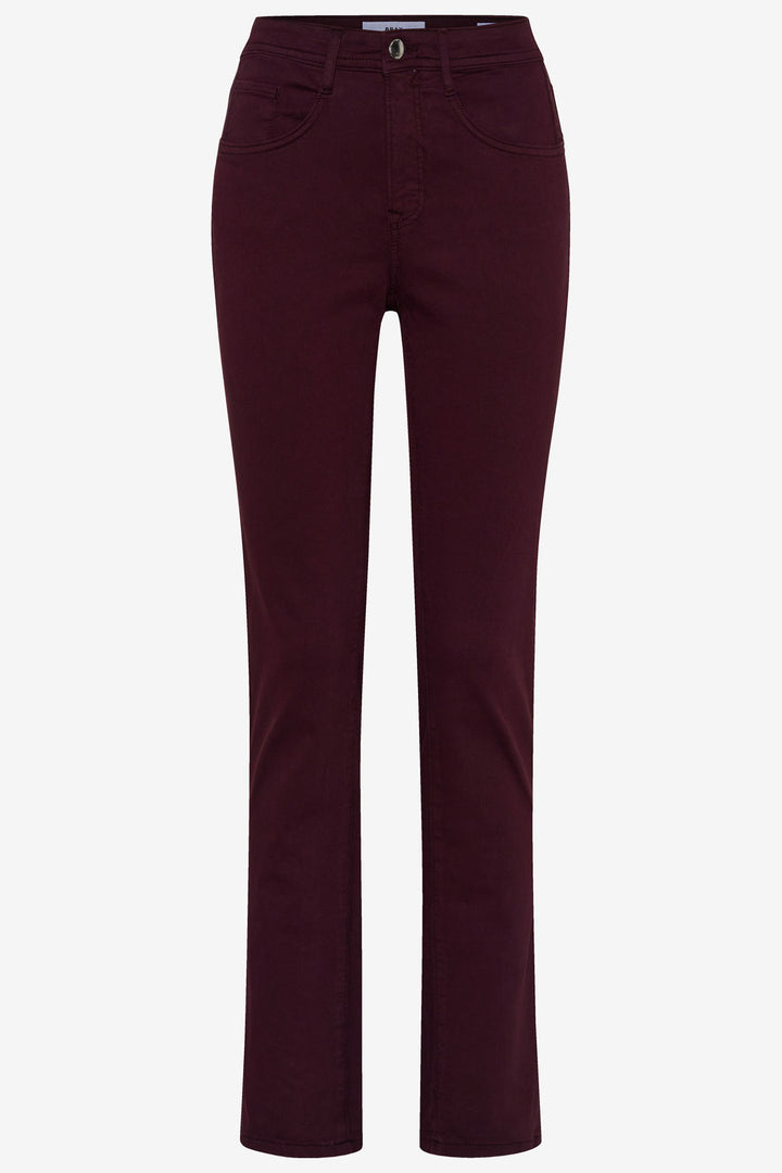 Brax Mary Jeans Berry Purple Five Pocket Regular Fit 75-7058 09928820 83 - Shirley Allum Boutique