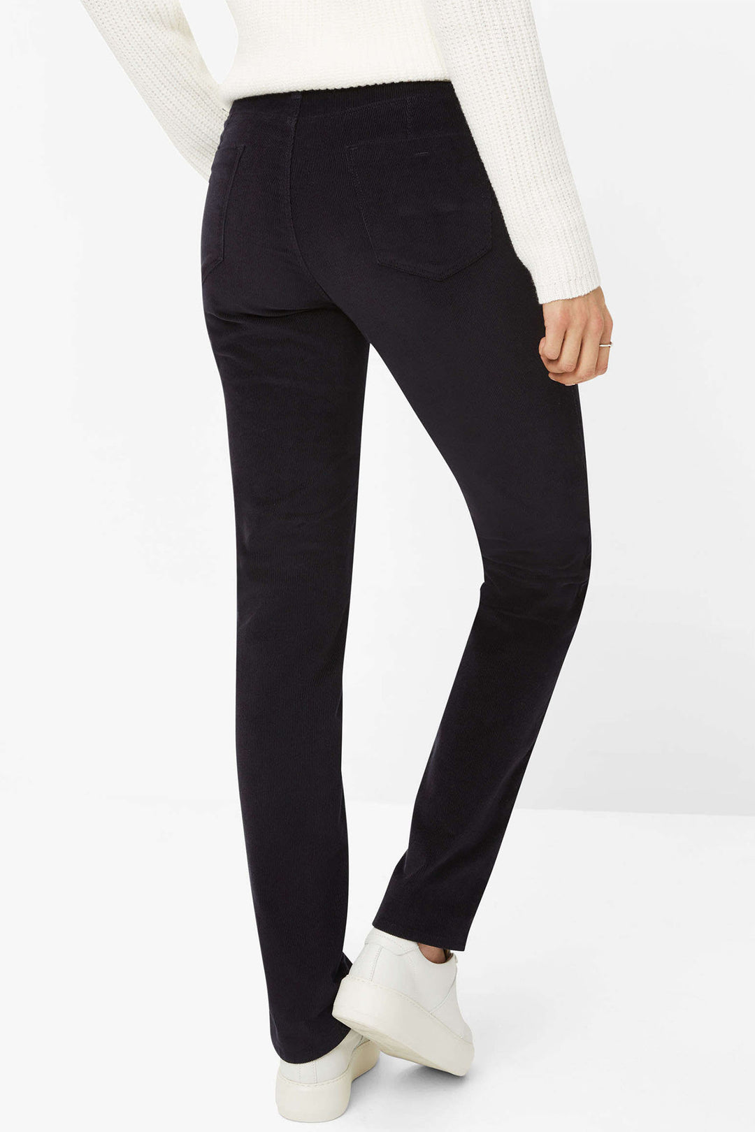 Brax Mary Jeans Black Corduroy 751838 02 09189020 - Shirley Allum Boutique
