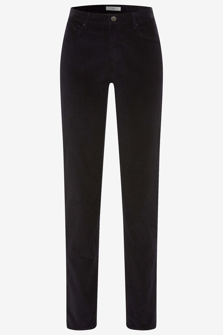 Brax Mary Jeans Black Corduroy 751838 02 09189020 - Shirley Allum Boutique