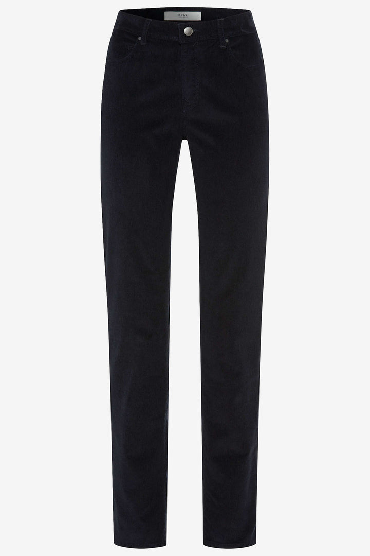 Brax Mary Jeans Navy Corduroy 75-1838 09189020 22 - Shirley Allum Boutique