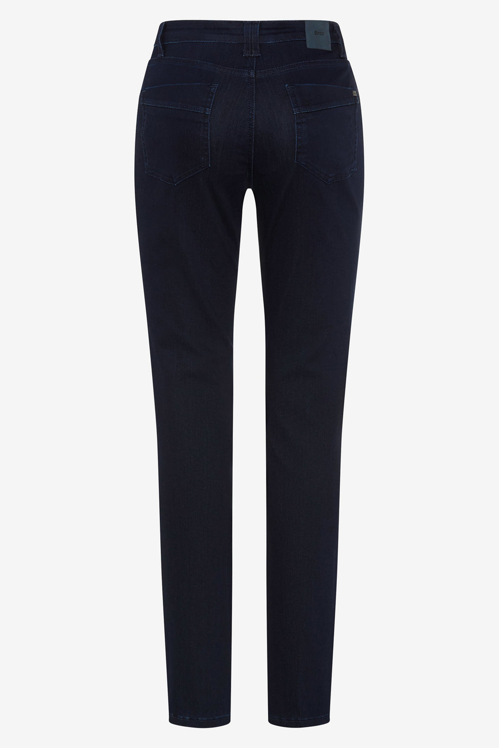 Brax Mary navy skinny jeans, detail view