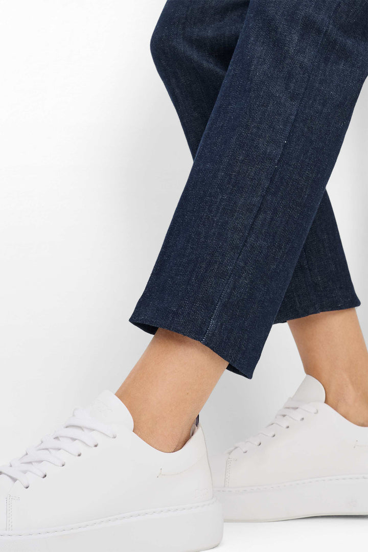 Brax May S 09-7102 09993220 22 Dark Blue Navy Denim Trousers