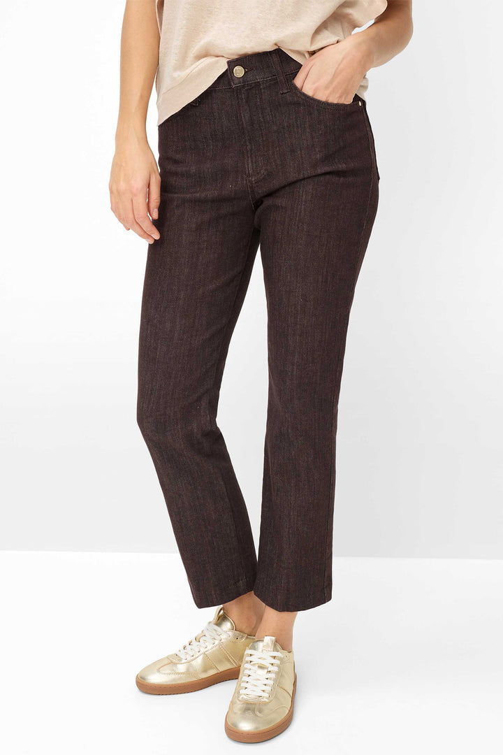 Brax May S 09-7102 09993220 52 Brown Denim Trousers