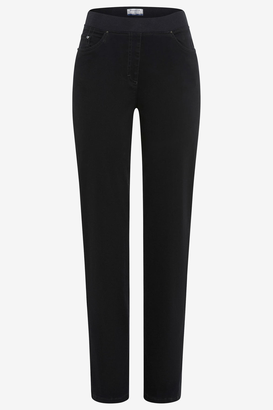 Black jeans on a white background