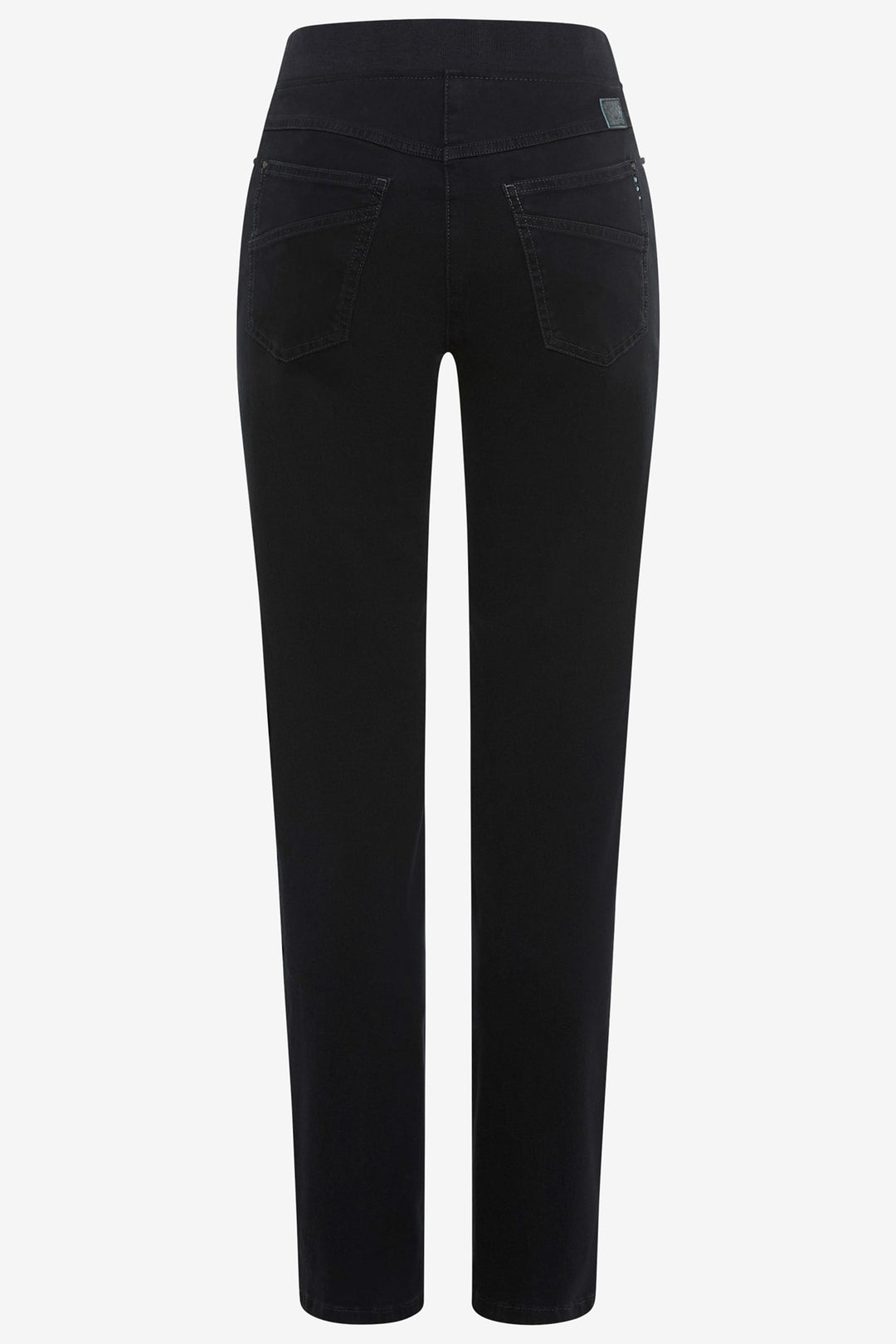 Black pants on a white background