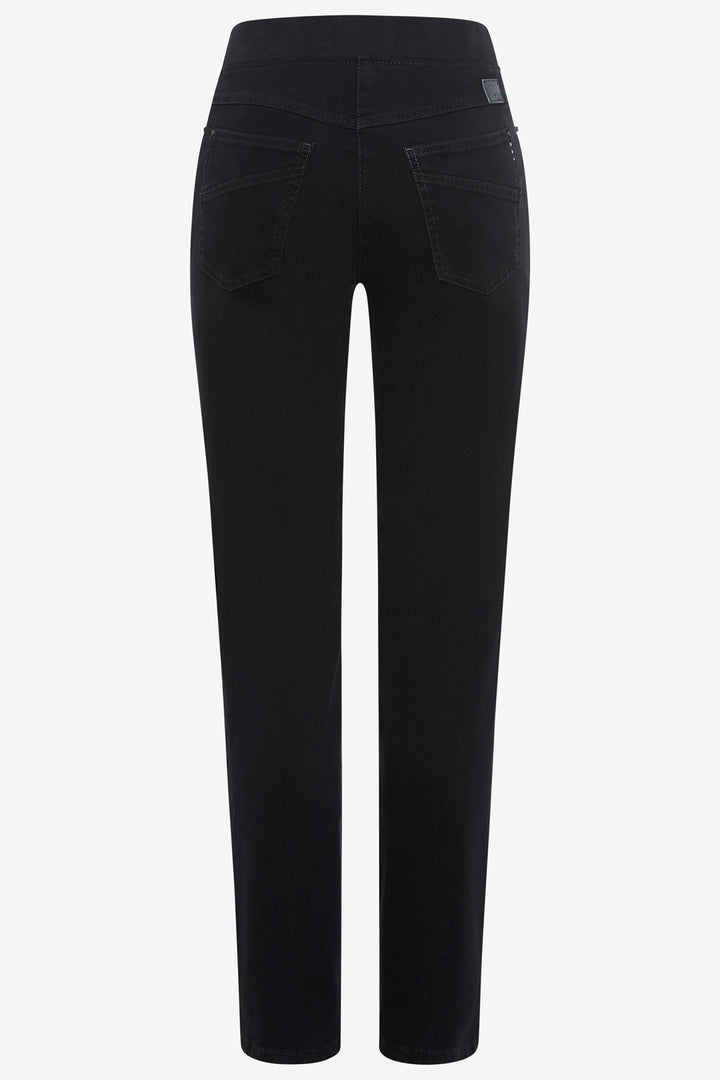 Black pants on a white background