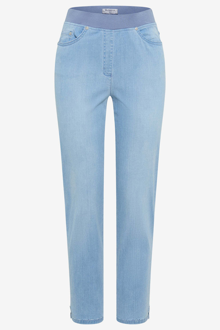 Brax Pamina 6/8 10-6300 29 10940820 Bleached Light Blue Pull-On Jeans