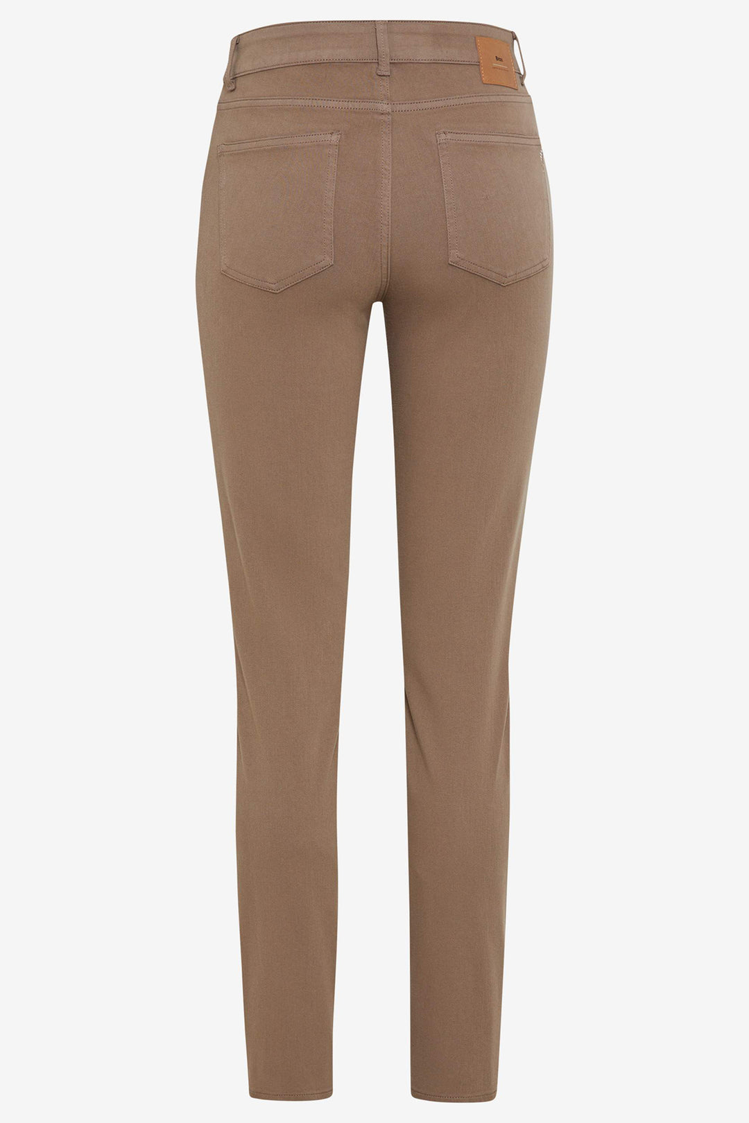 Brown pants on a white background