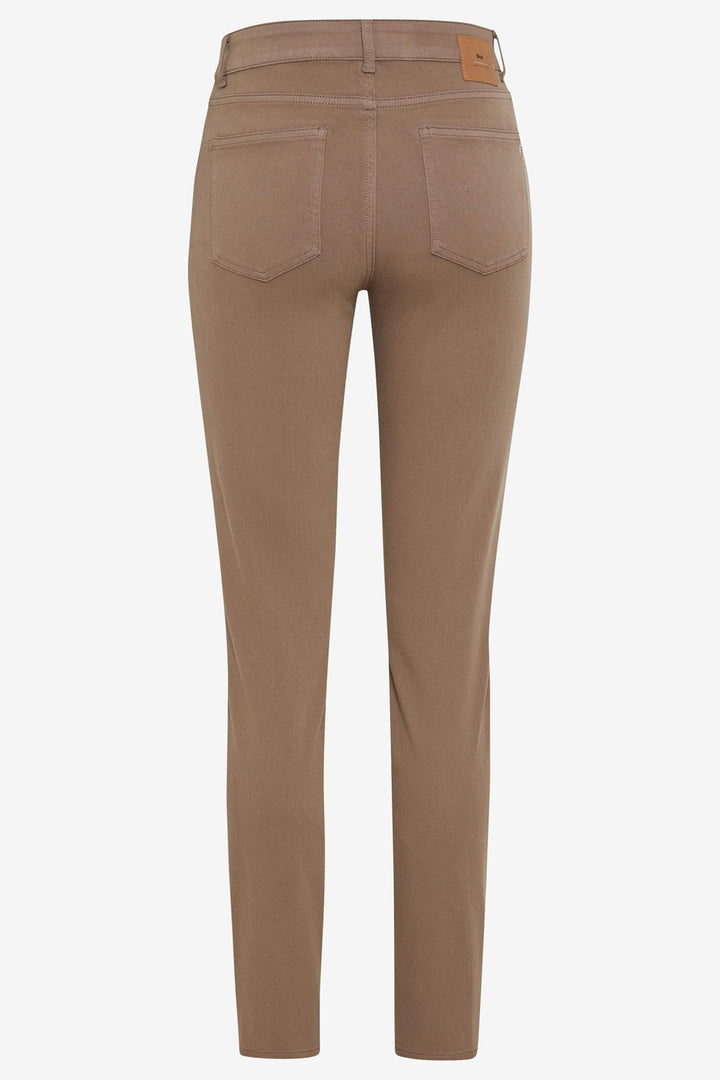 Brown pants on a white background